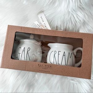 Rae Dunn Sugar and Cream Set ✨